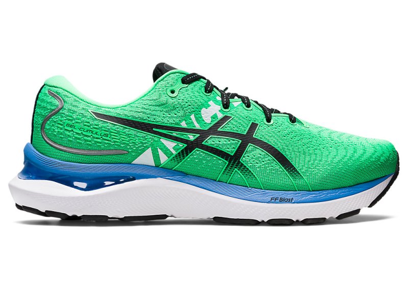 Sapatilhas de Corrida Asics Loja Gel cumulus 24 Ekiden Homem Turquesa Pretas
